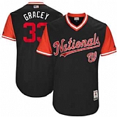 Washington Nationals #33 Matt Grace Gracey Majestic Navy 2017 Players Weekend Jersey JiaSu,baseball caps,new era cap wholesale,wholesale hats