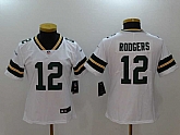 Women Limited Nike Green Bay Packers #12 Aaron Rodgers White Vapor Untouchable Player Jerseys,baseball caps,new era cap wholesale,wholesale hats