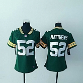 Women Limited Nike Green Bay Packers #52 Matthews Green Vapor Untouchable Player Jerseys,baseball caps,new era cap wholesale,wholesale hats