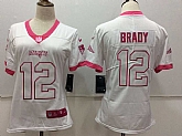 Women Limited Nike New England Patriots #12 Tom Brady White Rush Fashion Stitched Jersey,baseball caps,new era cap wholesale,wholesale hats