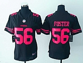 Women Nike San Francisco 49ers #56 Reuben Foster Black Team Color Game Stitched Jerseys,baseball caps,new era cap wholesale,wholesale hats