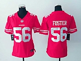 Women Nike San Francisco 49ers #56 Reuben Foster Red Team Color Game Stitched Jerseys,baseball caps,new era cap wholesale,wholesale hats