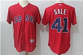 Boston Red Sox #41 Chris Sale Red Cool Base Stitched MLB Jerseys,baseball caps,new era cap wholesale,wholesale hats