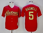 Houston Astros #5 Jeff Bagwell Red Gold Cooperstown Collection Stitched MLB Jerseys,baseball caps,new era cap wholesale,wholesale hats