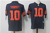 Nike Chicago Bears #10 Mitchell Trubisky Navy Blue-Orange Vapor Untouchable Player Limited Jerseys,baseball caps,new era cap wholesale,wholesale hats