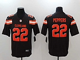 Nike Cleveland Browns #22 Jabrill Peppers Brown Vapor Untouchable Player Limited Jerseys,baseball caps,new era cap wholesale,wholesale hats