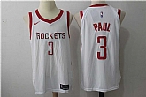 Nike Houston Rockets #3 Chris Paul White Stitched NBA Jersey,baseball caps,new era cap wholesale,wholesale hats