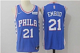 Nike Philadelphia 76ers #21 Joel Embiid Blue Stitched NBA Jersey,baseball caps,new era cap wholesale,wholesale hats