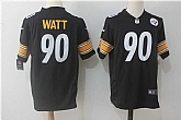 Nike Pittsburgh Steelers #90 T.J. Watt Black Team Color Game Stitched Jerseys,baseball caps,new era cap wholesale,wholesale hats