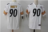 Nike Pittsburgh Steelers #90 T.J. Watt White Team Color Game Stitched Jerseys,baseball caps,new era cap wholesale,wholesale hats