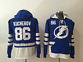 Tampa Bay Lightning #86 Nikita Kucherov Blue All Stitched Hooded Sweatshirt,baseball caps,new era cap wholesale,wholesale hats