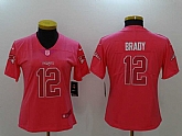 Women Limited Nike New England Patriots #12 Tom Brady Pink Rush Fashion Stitched Jersey,baseball caps,new era cap wholesale,wholesale hats