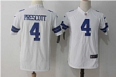 Youth Nike Dallas Cowboys #4 Dak Prescott White Team Color Game Stitched Jerseys,baseball caps,new era cap wholesale,wholesale hats