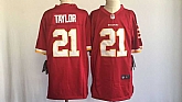 Youth Nike Washington Redskins #21 Sean Taylor Red Team Color Game Stitched Jerseys