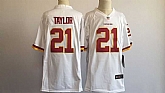 Youth Nike Washington Redskins #21 Sean Taylor White Team Color Game Stitched Jerseys