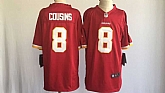 Youth Nike Washington Redskins #8 Kirk Cousins Red Team Color Game Stitched Jerseys,baseball caps,new era cap wholesale,wholesale hats