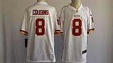 Youth Nike Washington Redskins #8 Kirk Cousins White Team Color Game Stitched Jerseys,baseball caps,new era cap wholesale,wholesale hats