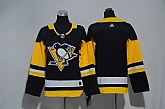 Customized Youth Pittsburgh Penguins Any Name & Number Black Adidas Jersey,baseball caps,new era cap wholesale,wholesale hats