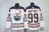 Edmonton Oilers #99 Wayne Gretzky White Adidas Stitched Jersey,baseball caps,new era cap wholesale,wholesale hats