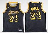Los Angeles Lakers #24 Kobe Bryant Black Nike Swingman Stitched NBA Jersey,baseball caps,new era cap wholesale,wholesale hats