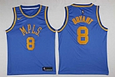 Los Angeles Lakers #8 Kobe Bryant Blue MPLS. Throwback Swingman Stitched NBA Jersey,baseball caps,new era cap wholesale,wholesale hats