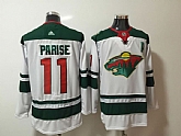 Minnesota Wild #11 Zach Parise White Adidas Stitched Jersey,baseball caps,new era cap wholesale,wholesale hats