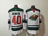 Minnesota Wild #41 Devan Dubnyk White Adidas Stitched Jersey,baseball caps,new era cap wholesale,wholesale hats