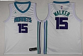 New Orleans Hornets #15 Kemba Walker White Nike Swingman Stitched NBA Jersey,baseball caps,new era cap wholesale,wholesale hats