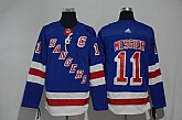 New York Rangers #11 Mark Messier Blue Adidas Stitched Jersey,baseball caps,new era cap wholesale,wholesale hats