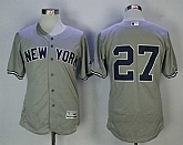 New York Yankees #27 Giancarlo Stanton Gray Flexbase baseball Jerseys,baseball caps,new era cap wholesale,wholesale hats