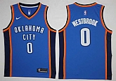 Thunder #0 Russell Westbrook Blue Nike Swingman Stitched NBA Jersey,baseball caps,new era cap wholesale,wholesale hats