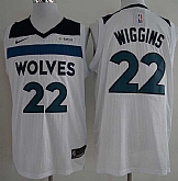 Timberwolves #22 Andrew Wiggins White Authentic Stitched NBA Jersey,baseball caps,new era cap wholesale,wholesale hats