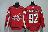Washington Capitals #92 Evgeny Kuznetsov Red Adidas Stitched Jersey,baseball caps,new era cap wholesale,wholesale hats