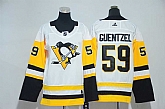 Youth Pittsburgh Penguins #59 Jake Guentzel White Adidas Stitched Jersey,baseball caps,new era cap wholesale,wholesale hats