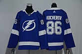 Youth Tampa Bay Lightning #86 Nikita Kucherov Blue Adidas Stitched Jersey,baseball caps,new era cap wholesale,wholesale hats