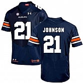 Auburn Tigers #21 Kerryon Johnson Navy College Football Jersey DingZhi,baseball caps,new era cap wholesale,wholesale hats