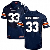 Auburn Tigers #33 Will Hastings Navy College Football Jersey DingZhi,baseball caps,new era cap wholesale,wholesale hats