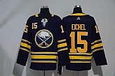 Buffalo Sabres #15 Jack Eichel Navy Adidas Stitched Jersey,baseball caps,new era cap wholesale,wholesale hats