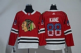 Chicago Blackhawks #88 Patrick Kane Red USA Flag Adidas Stitched Jersey,baseball caps,new era cap wholesale,wholesale hats