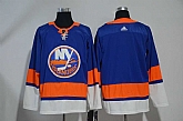 Customized Men's New York Islanders Any Name & Number Blue Adidas Stitched NHL Jersey,baseball caps,new era cap wholesale,wholesale hats