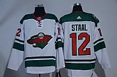 Minnesota Wild #12 Eric Staal White Adidas Stitched Jersey,baseball caps,new era cap wholesale,wholesale hats