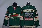 Minnesota Wild #22 Nino Niederreiter Green USA Flag Adidas Stitched Jersey,baseball caps,new era cap wholesale,wholesale hats