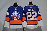 New York Islanders #22 Mike Bossy Blue Adidas Stitched Jersey,baseball caps,new era cap wholesale,wholesale hats