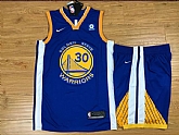 Nike Golden State Warriors #30 Stephen Curry Blue Swingman Stitched NBA Jersey(With Shorts),baseball caps,new era cap wholesale,wholesale hats