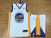 Nike Golden State Warriors #30 Stephen Curry White Swingman Stitched NBA Jersey(With Shorts),baseball caps,new era cap wholesale,wholesale hats