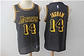 Nike Lakers #14 Brandon Ingram Black City Edition Swingman Stitched NBA Jersey,baseball caps,new era cap wholesale,wholesale hats