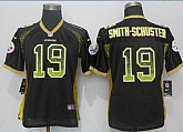 Women Nike Pittsburgh Steelers #19 JuJu Smith-Schuster Black Drift Fashion Jersey,baseball caps,new era cap wholesale,wholesale hats