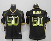Women Nike Pittsburgh Steelers #50 Ryan Shazier Black Drift Fashion Jersey
