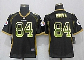 Women Nike Pittsburgh Steelers #84 Antonio Brown Black Drift Fashion Jersey,baseball caps,new era cap wholesale,wholesale hats