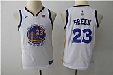 Youth Nike Golden State Warriors #23 Draymond Green White Swingman Stitched NBA Jersey,baseball caps,new era cap wholesale,wholesale hats